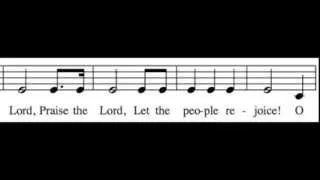 To God Be the Glory - Alto Only - Learn How to Sing Hymns