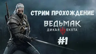 Ведьмак 3 Стрим прохождение #1 на Xbox SX