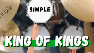 Simple Drums for King of Kings by Hillsong Worship