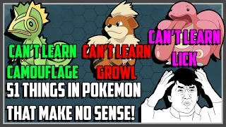 51 Things in Pokemon That Don't Make ANY SENSE!