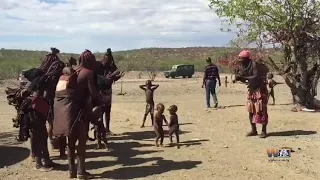 Dancing with the Himbas. Namibia