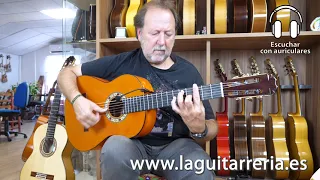 Guitarra Flamenca Rafael Romero 1E en Ciprés Bara Cedro