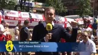Euro 2012: England Fans Blast Sol Campbell's 'Coffins' Warning -- Football Fans Enjoy Kyiv