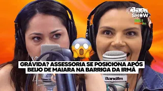 Grávida? Assessoria de Maraísa se posiciona após beijo de Maiara na barriga da irmã - Manhã Show