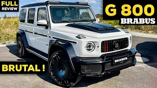 NEW BRABUS G Wagon G800 AMG G63! BRUTAL SOUND Exhaust FULL In-Depth Review Exterior Interior