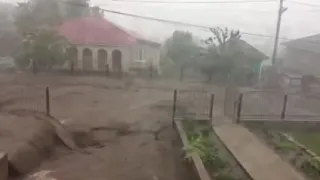 Сильные Дожди Молдова наводнение