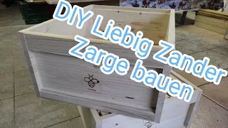 Winterarbeit des Imkers DIY Zargen selber bauen im Zandermaß nach Dr. Liebig #imker #diy #bienen