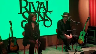 RIVAL SONS Q & A at LIVENATION Stockholm, Sweden April 18, 2023 'DARKFIGHTER'