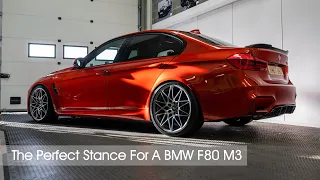 The Perfect Stance For A BMW F80 M3 Motech Performance ( Before and after )