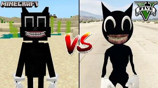 MINECRAFT CARTOON CAT VS GTA 5 CARTOON CAT - WHO IS BEST?