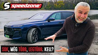 BMW i7 xDrive60: Sok, még több, legtöbb. Kell? -  Speedzone-teszt