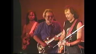 Carlos Santana with Jerry Garcia 08/02/89