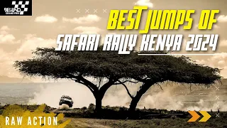 BEST RALLY JUMPS of Safari Rally Kenya 2024 so far | Pure Raw Moments from the Fans!