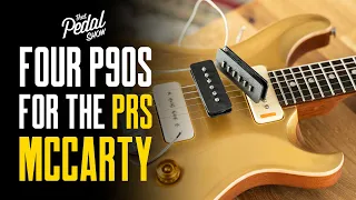 Four Lollar P90 Pickups For The PRS McCarty Soapbar –  Mick’s Vlog: That Pedal Show