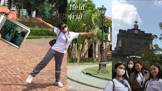 Fieldtrip vlog '23 : Manila Cathedral & Fort Santiago 🚍🛣️