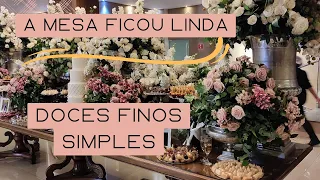 FIZ 350 DOCES FINOS COM DETALHES DOURADOS