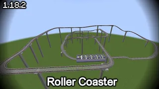 Minecraft Create Mod Roller Coaster (1.18.2)