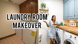 EXTREME LAUNDRY ROOM MAKEOVER **DIY TRANSFORMATION** #laundryroommakeover #diylaundrytransformation