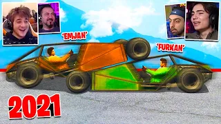 RAMPA ARABA VS HER ŞEY ! ARABALAR VS ARABALAR ! GTA5 ONLİNE ! FURKAN YAMAN ! SESEGEL ! ÜMİDİ ! EMJAN