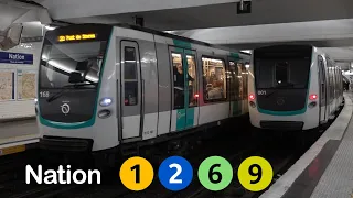 Paris Metro - Nation