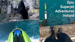 Superjet Adventures on the coast of Ireland