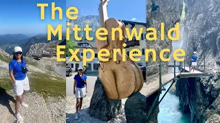 Our Mittenwald experience; train trip from Munich, visit Karwendelspitze, old town and Leutaschklamm