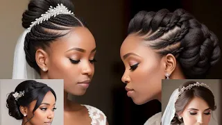 Simple and Beautiful Bridal Hairstyles | Elegant Updo Wedding Hairstyles  | Danuse Fashion