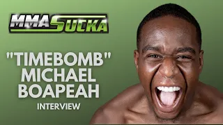 'Time Bomb' Michael Boapeah Talks GLORY 84 Kickboxing Fight against Ertugrul Bayrak