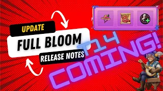 SHOP TITANS: FULL BLOOM PATCH NOTES!! (T14 ON IT'S WAY!!!)