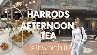 HARRODS AFTERNOON TEA LONDON 2023 | Is this the best afternoon tea in London? | EMILY LONDON