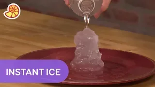 Make an Instant Ice Stalagmite | Xploration DIY SCI