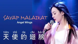 Tian Shi De Chi Bang - 天使的翅膀 - 唐艺 - Sayap Malaikat - Angel Wings - Lagu Mandarin Subtitle Indonesia