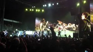 The Big 4 Festival, Indio, CA - Metallica, Megadeth, Slayer, Anthrax perform "Am I Evil"