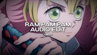 ram pam pam - natti natasha x becky g [edit audio]