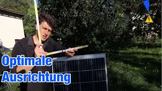 So holst du mehr raus! Optimaler Neigungswinkel Ausrichtung einer Photovoltaik PV Anlage