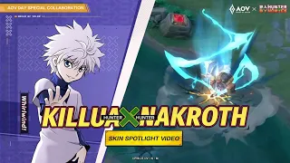 Killua Skin Spotlight - Garena AOV (Arena of Valor)