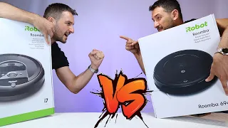 High-End iRobot Roomba i7 VS Budget Roomba 694