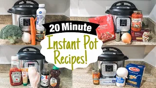 4 INSTANT POT EASY DINNER IDEAS | JULIA PACHECO