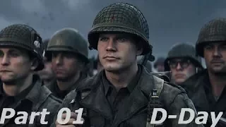 Call of Duty World War 2: Campaign Veteran Difficulty Gameplay Walkthrough (Part #1 D-Day)