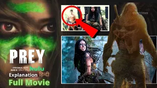 PREY (2022) Full Slasher Film Explained in Hindi | Moviews Hindi | Predator Prequel Prey Hindi