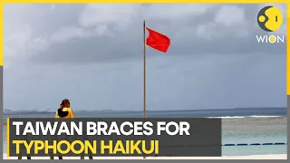 Typhoon Haikui: Almost 3000 evacuated, schools and businesses closed in Taiwan | Latest | WION