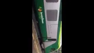 Irish Rail Mk IV InterCity train at Cork Kent