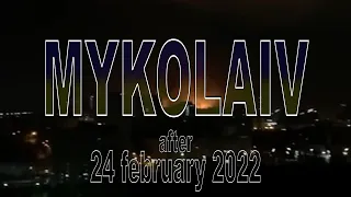 Mykolaiv after 24 february 2022 (drone 4k)