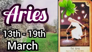 ♈What a Departure!☘️ Open Minded ♈ ARIES March 13th-19th 2023 Weekly Tarot Reading Prediction #aries