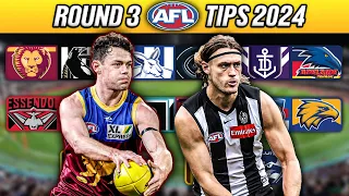 AFL Round 3 | Tips & Predictions 2024