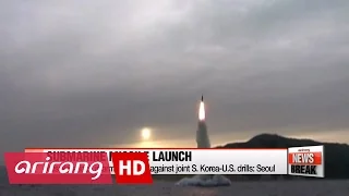 N. Korea fires submarine-launched ballistic missile into East Sea