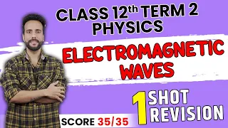 CBSE Class 12 Physics | Electromagnetic Waves in One Shot Revision | NCERT EMW Short Explanation