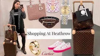 Luxury Shopping At Heathrow ✈️ Chanel, Rolex, Cartier, LV, Dior- Save Up To 20% off Designer Brands