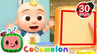 Shapes In My Lunch Box | CoComelon | Kids Cartoons & Nursery Rhymes | Moonbug Kids