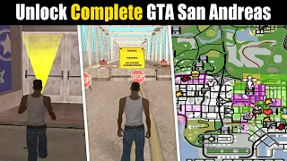 How to Unlock All GTA San Andreas | How to Unlock Complete GTA San Andreas Game